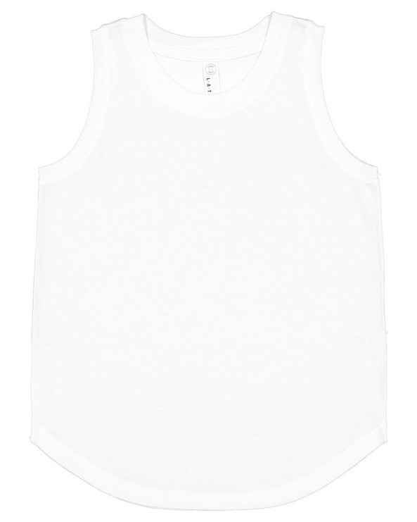 LAT 2692 - Youth Comfy Cotton Relaxed Fit Tank Top