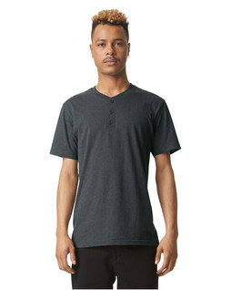 American Apparel 2004CVC - Unisex CVC Henley T-Shirt