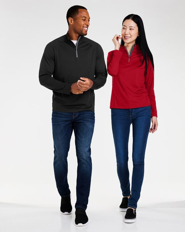 Core365 CE418W - Ladies Origin Performance Pique Quarter-Zip