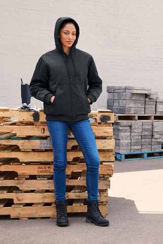 Harriton M722 - Unisex ClimaBloc® Heavyweight Hooded Full-Zip Jacket