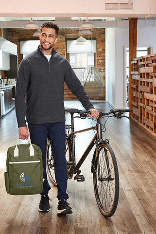 North End NE725 - Mens Spirit Textured Quarter-Zip