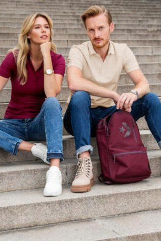 Malfini 234 - Organic Cotton Polo with Contrast Details