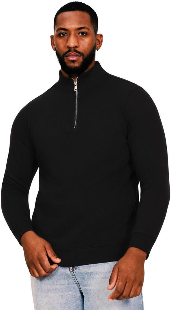 Casual Classics CRBSW50 - Eco-Friendly Ringspun Cotton Quarter Zip Sweatshirt