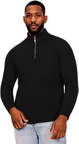 Casual Classics CRBSW50 - Eco-Friendly Ringspun Cotton Quarter Zip Sweatshirt