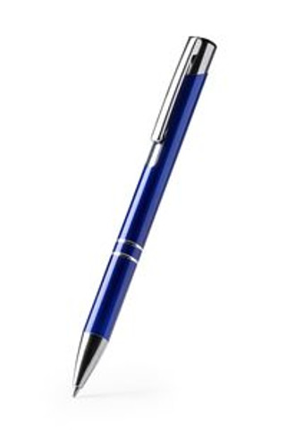 SIMON Ball pen with body in recycled aluminium and push button in anodized finish - EgotierPro BL7972