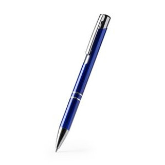 SIMON Ball pen with body in recycled aluminium and push button in anodized finish - EgotierPro BL7972