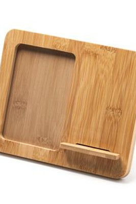 VULCO Wireless charger with photo frame made of bamboo - EgotierPro CR2992