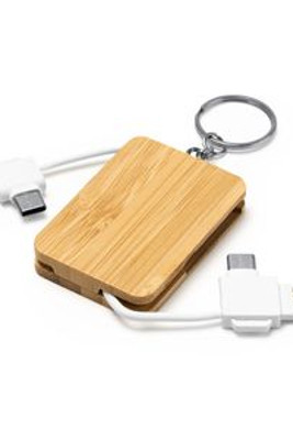 GASLY Keyring with 3-in-1 charging cable - EgotierPro CR3036