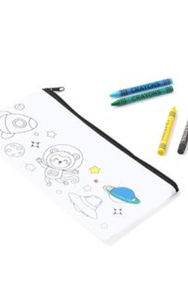 SOLAZ Pencil case in non-woven for kids - EgotierPro ET7571