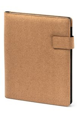 BALOK Multipurpose A4 folder in natural cork with magnetic clasp - EgotierPro FO7985