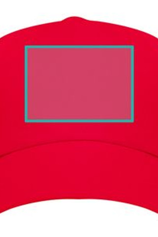 BALDER 5-panel cap in 100% polyester with high-visibility details - EgotierPro GO7033