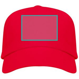 BALDER 5-panel cap in 100% polyester with high-visibility details - EgotierPro GO7033