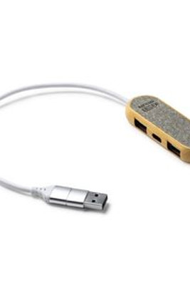 BADOC HUB port with a beautifully crafted body made of bamboo and RPET fabric - EgotierPro IA3039