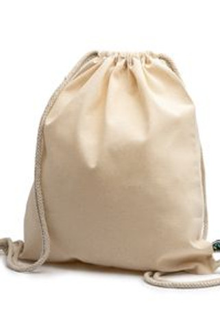 BARONE Drawstring bag in 100% Fairtrade cotton - EgotierPro MO7085