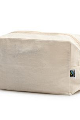 NARO Multifunctional toilet bag in 100% Fairtrade cotton - EgotierPro NE7497