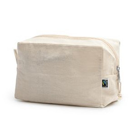 NARO Multifunctional toilet bag in 100% Fairtrade cotton - EgotierPro NE7497