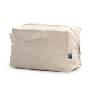 NARO Trousse de toilette multifonctionnelle en 100 % coton issu du commerce équitable - EgotierPro NE7497