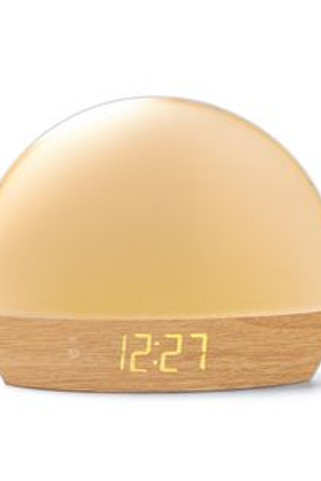 NAMUR Lamp Alarm clock in recycled ABS with progressive bright light mode - EgotierPro RJ3044