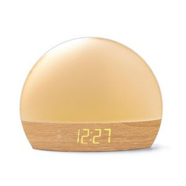 NAMUR Lamp Alarm clock in recycled ABS with progressive bright light mode - EgotierPro RJ3044