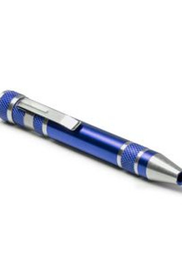 BRICO Aluminium multi-tool in the shape of a pen - EgotierPro TO3991