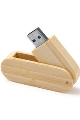 GUDAR USB memory stick with main structure in bamboo - EgotierPro US4191