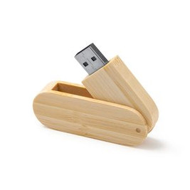 GUDAR Pamięć USB z główną konstrukcją wykonaną z naturalnego bambusa - EgotierPro US4191