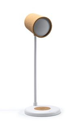 DRAVIS Table lamp with details in cork - EgotierPro CR2989