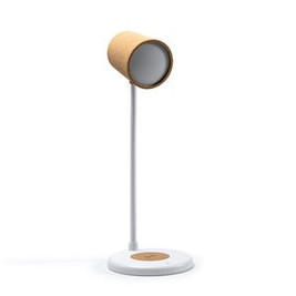 DRAVIS Table lamp with details in cork - EgotierPro CR2989