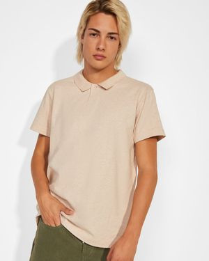 Roly PO6612 - TYLER Polo a maniche corte in tessuto a maglia tinta unita