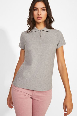 Roly PO6618 - Organic Cotton Women's Fitted Polo with Ribbed Details