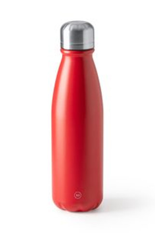 KISKO Recycled aluminum bottle with simple wall and ideal for your day to day - EgotierPro BI4213