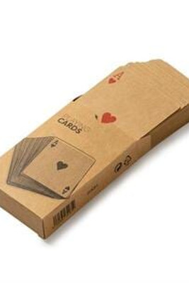 NAIPE French deck of cards in recycled cardboard - EgotierPro JU1028