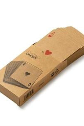 NAIPE French deck of cards in recycled cardboard - EgotierPro JU1028