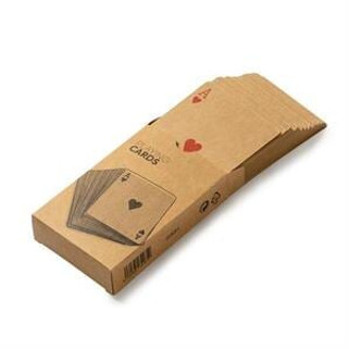NAIPE French deck of cards in recycled cardboard - EgotierPro JU1028