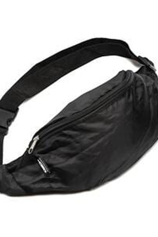 CAMBRAI 210D RPET belt pouch with main comparment and zip fastening - EgotierPro RN7573