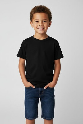 Radsow KS001Y - T-shirt Enfant en Coton Doux et Confortable