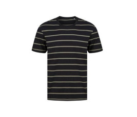 Front row FR136 - Heavyweight Relaxed Fit Striped Cotton Tee
