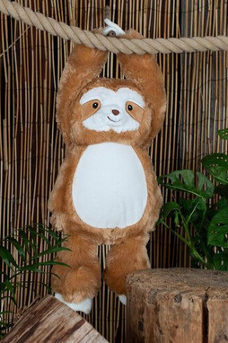 MUMBLES MM572 - Cuddly Sloth Plush with Removable Stuffing