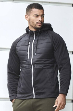 TOMBO TL575 - Veste Softshell Matelassée Unisexe à Capuche