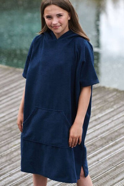 Towel city TC811 - Kids Hooded Towelling Poncho with Pockets