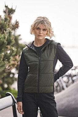 TEE JAYS TJ9113 - Kapuzenjacke aus Bi-Material