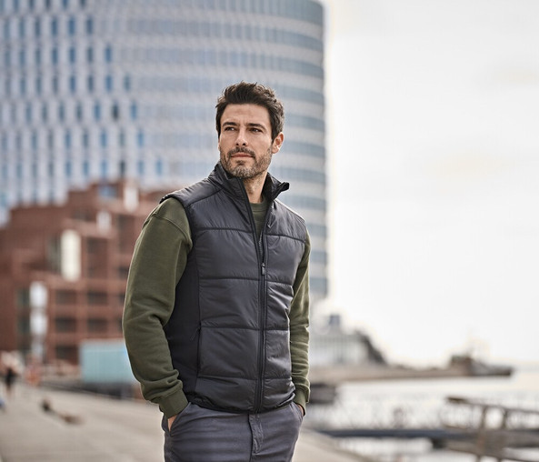 TEE JAYS TJ9114 - Stretch Fleece and Woven Insulated Bodywarmer