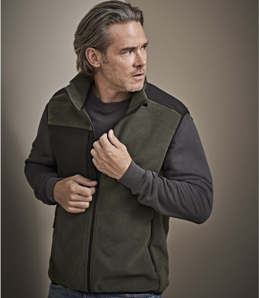 TEE JAYS TJ9122 - Heavy polyester bodywarmer with reinforced panels
