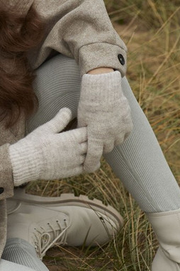 BEECHFIELD BF387 - Gants en maille côtelée