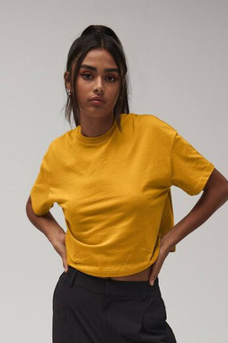 Bella+Canvas BE6482 - T-SHIRT JERSEY CROP VOOR DAMES