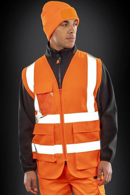 RESULT RS477X - Gilet de sécurité en polycoton