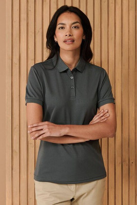 HENBURY HY466 - LADIES' RECYCLED POLYESTER POLO SHIRT