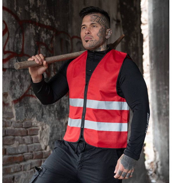 KORNTEX KX225 - SAFETY VEST WITH ZIPPER COLOGNE