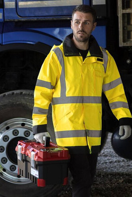 KORNTEX KX740 - High visibility rain jacket