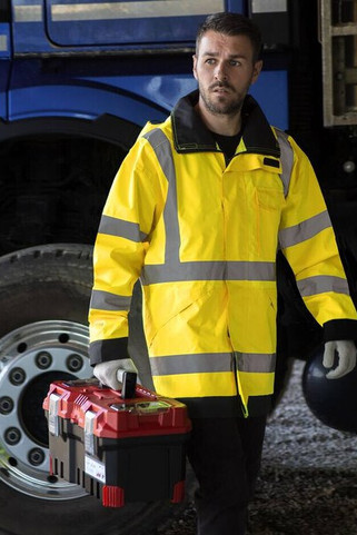 KORNTEX KX740 - High visibility rain jacket